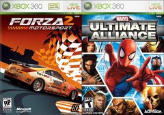 360: MARVEL ULTIMATE ALLIANCE / FORZA MOTORSPORT 2 (BOX)